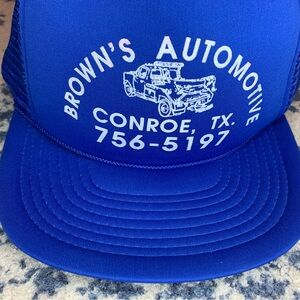 Winner Renaissance International Royal Blue Snapback Trucker Cap- Conroe Texas